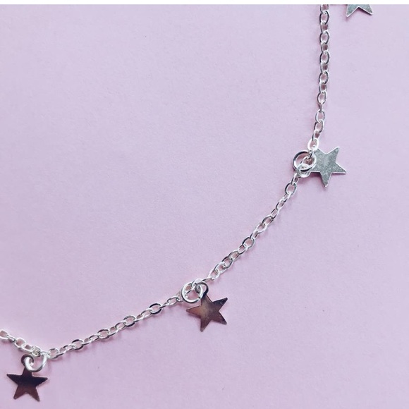SALE • silver star necklace - Picture 3 of 4